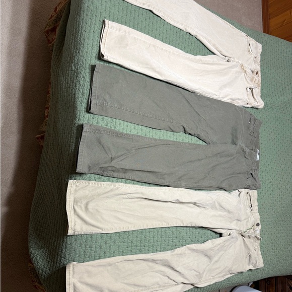 3 Wrangler 32 Cowboy cut pants